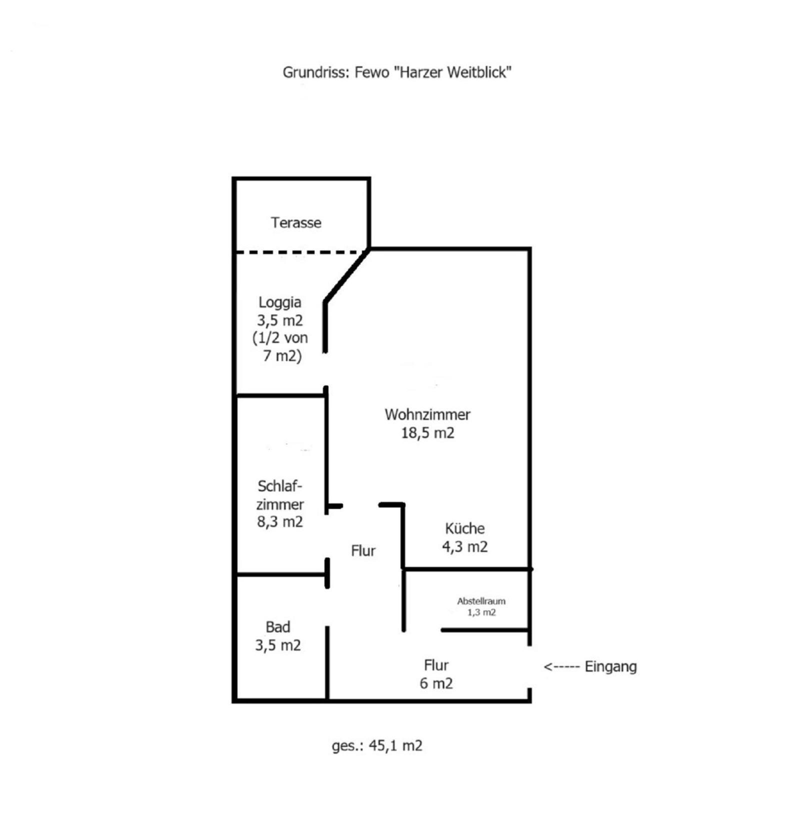 Fewo Harzer Weitblick, Hunde Willkommen, W-Lan, 2X Smart Tv, Dtv 4 Sterne, 4 Pfoten Браунлаге Экстерьер фото